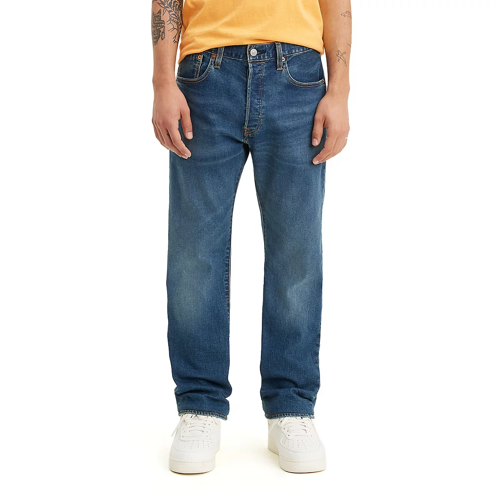 Men's Levi's® 501™ Original-Fit Stretch Jeans - Image 9