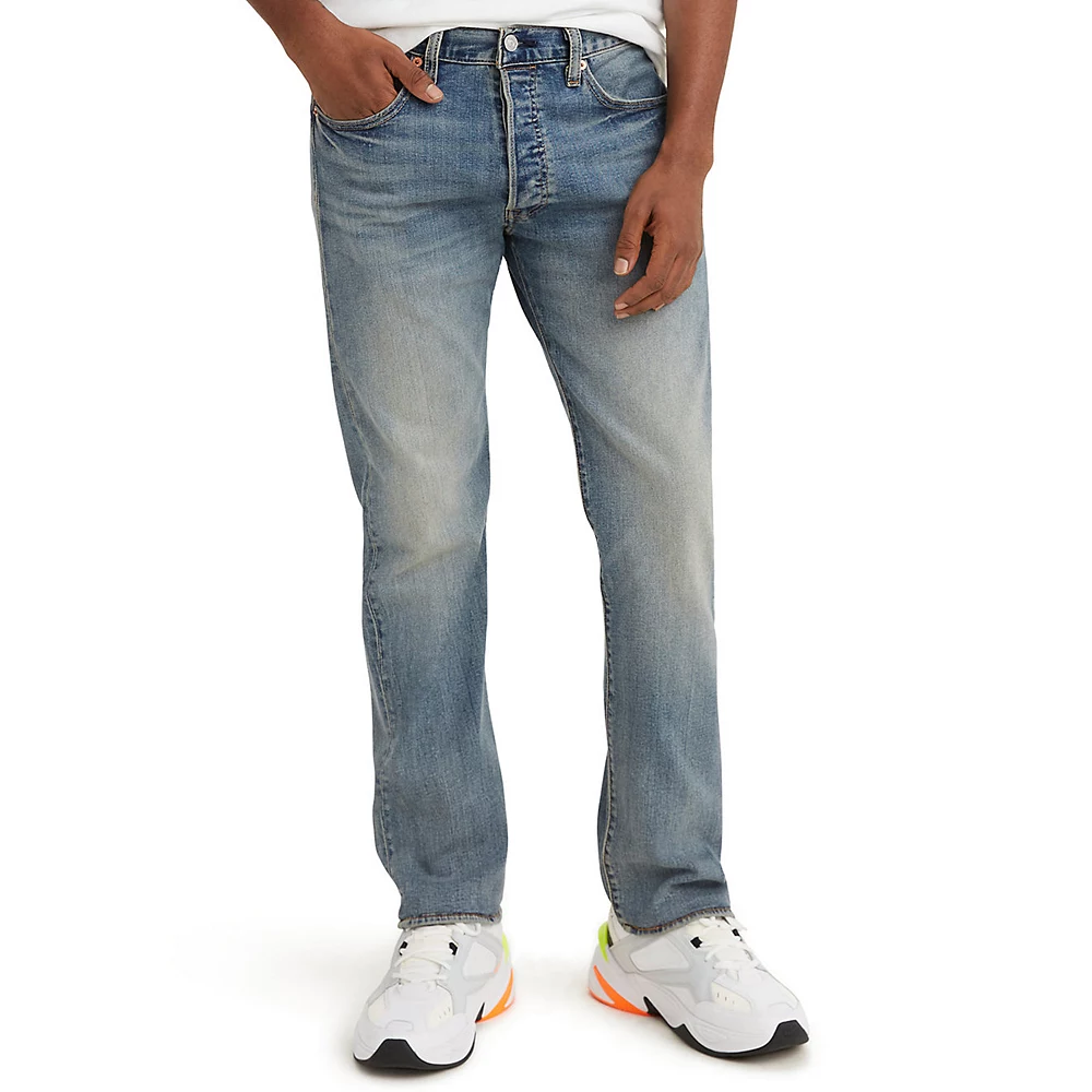 Men's Levi's® 501™ Original-Fit Stretch Jeans - Image 11