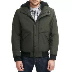 Men's Levi's® Mixed Media Hooded Bomber Jacket