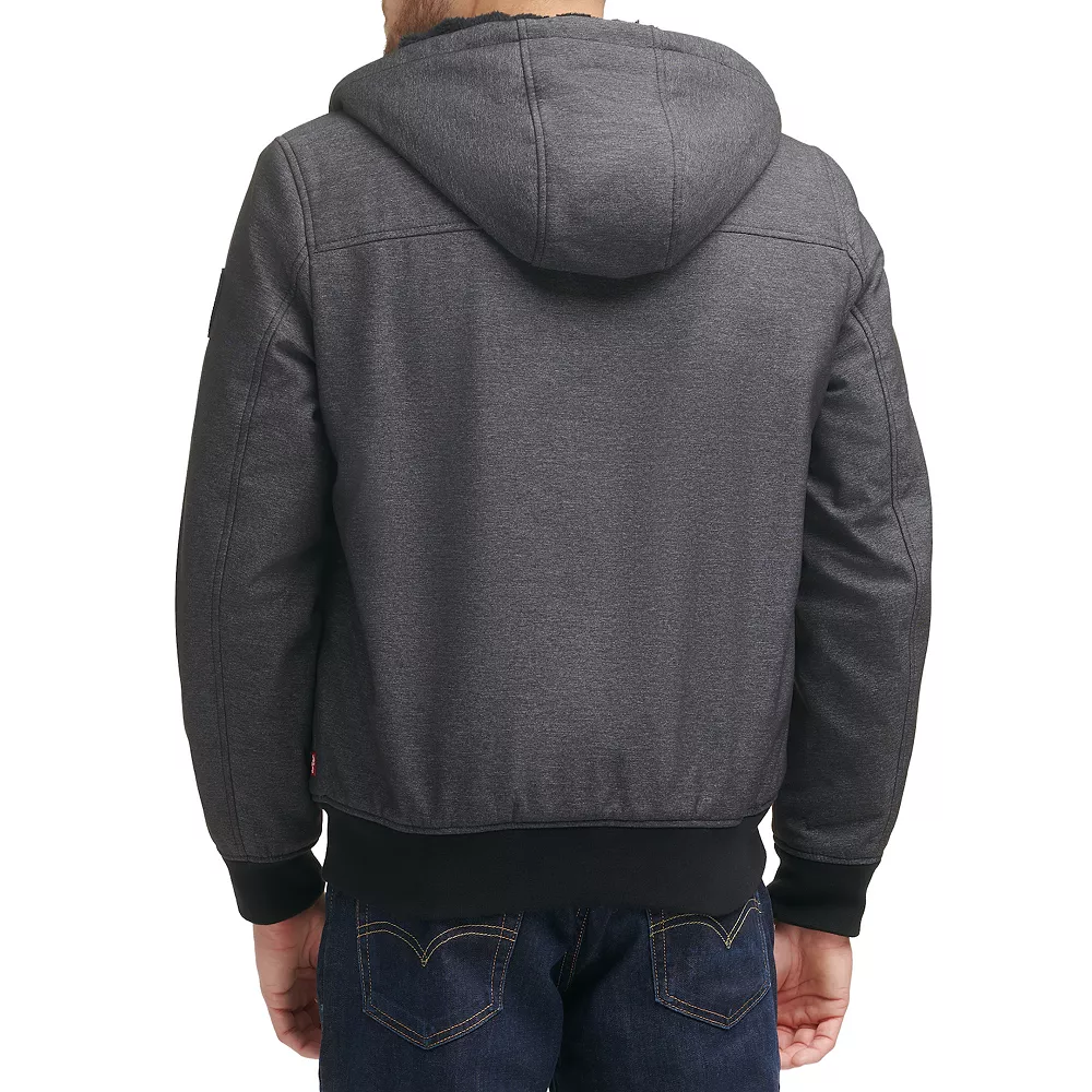 Men's Levi's® Soft-Shell Sherpa-Lined Bomber Jacket - Image 4