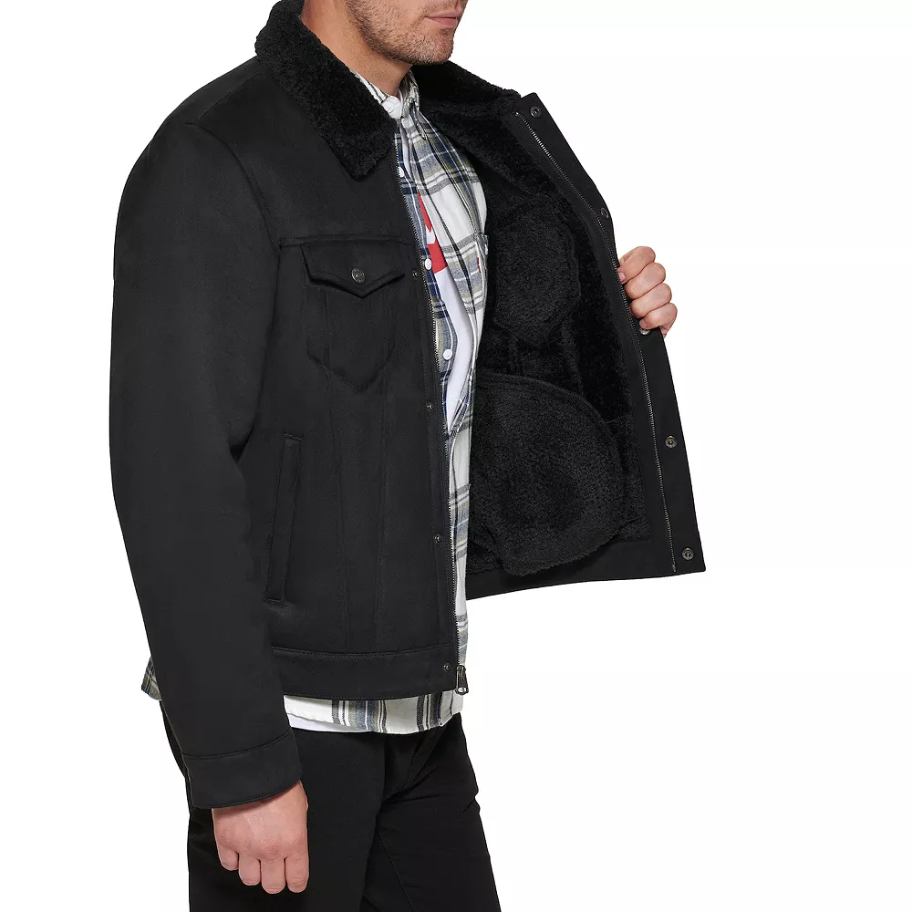 Men's Levi's® Faux-Shearling Trucker Jacket - Image 4
