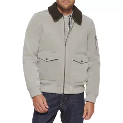 Men's Levi's® Faux Suede Aviator Bomber Jacket