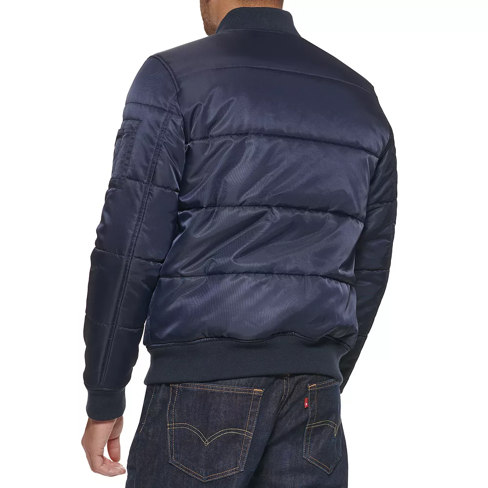 Men's Levi's® Quilted Puffer Bomber Jacket - Image 3
