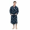 Leveret Mens Fleece Robe Polar Bear