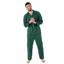 Leveret Mens Two Piece Flannel Pajamas